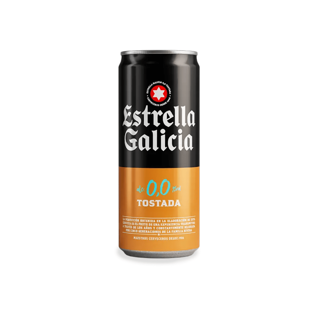 Estrella Galicia Tostada alcohol free lager