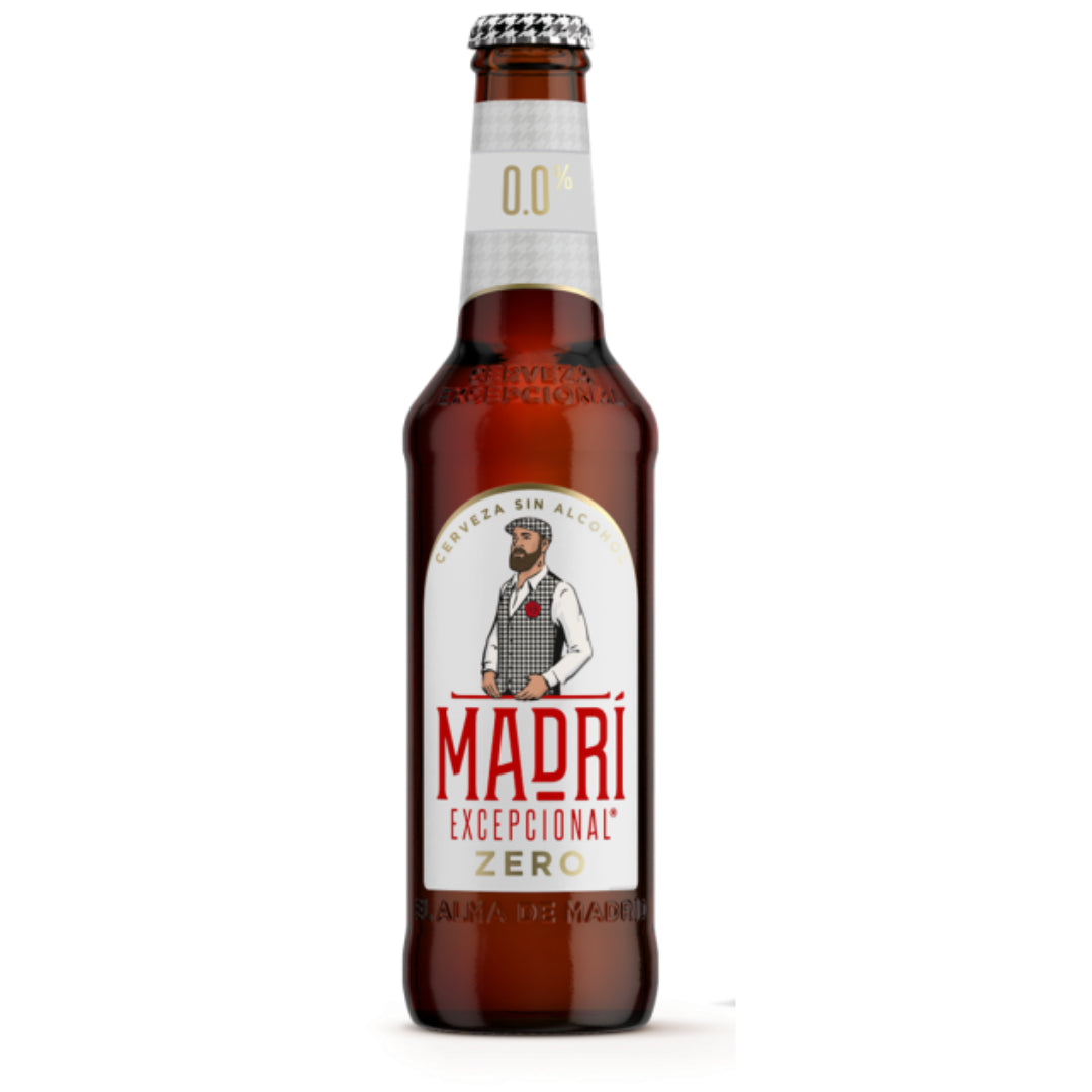 Madri Excepcional 0.0 alcohol free lager