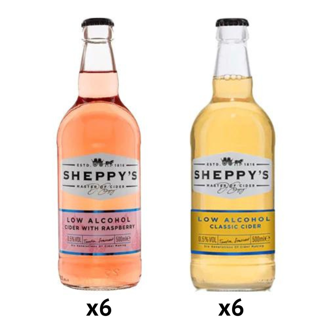Sheppy's Mixed Case - Low Alcohol Cider - Limited Edition