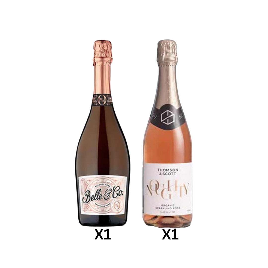 Dry Drinker's Low Alcohol Sparkling Rosé Wine Collection