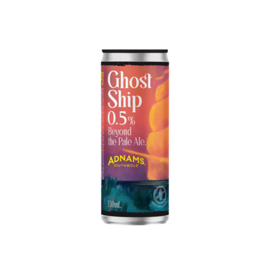 Ghost Ship Non Alcoholic Pale Ale Cans - Adnams Beyond The Pale Ale