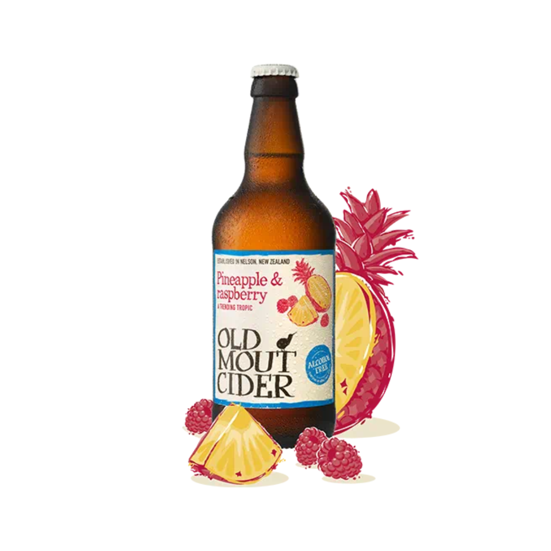 Old Mout Pineapple & Raspberry Alcohol Free Cider