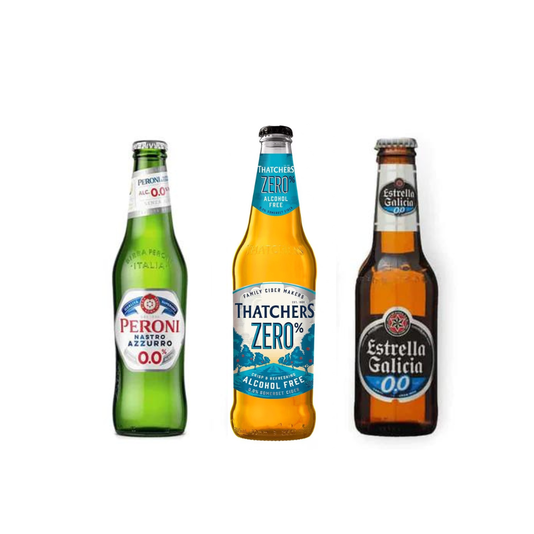 Dry Drinker's Rockin' No Alcohol Beer & Cider Bonanza Pack
