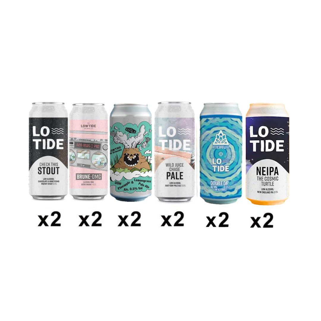Lowtide Mixed Case - Non Alcoholic Beer