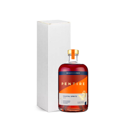 Pentire Coastal Spritz - Non Alcoholic Aperitif - Includes Premium White Gift Box