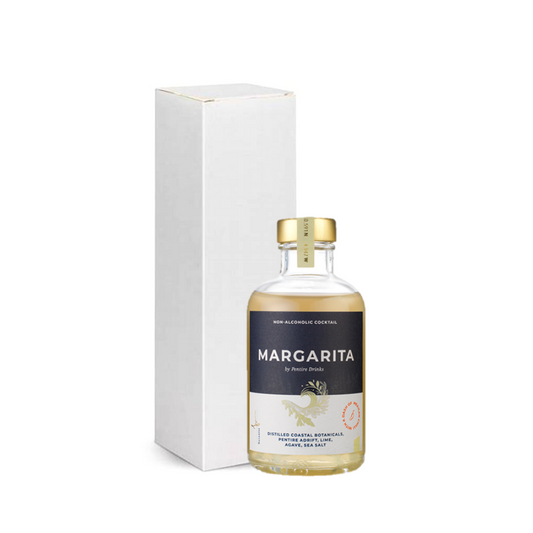 Pentire Margarita - Pre Mixed Non Alcoholic Cocktail - Includes Premium White Gift Box