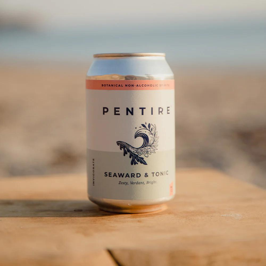 Pentire Seaward & Tonic - Botanical Non Alcoholic Spirit [Cans]