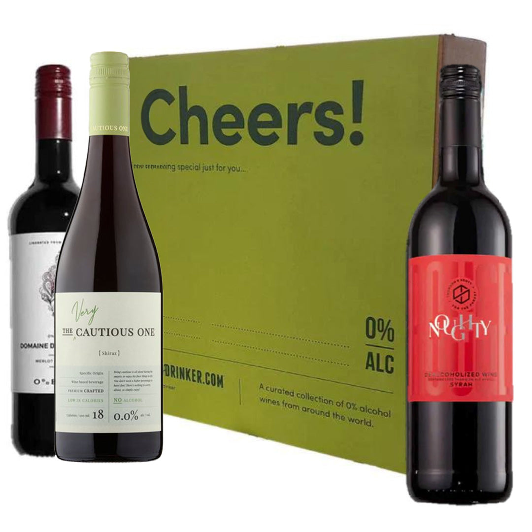Dry Drinker's Alcohol Free Red Wine Gift Box Set