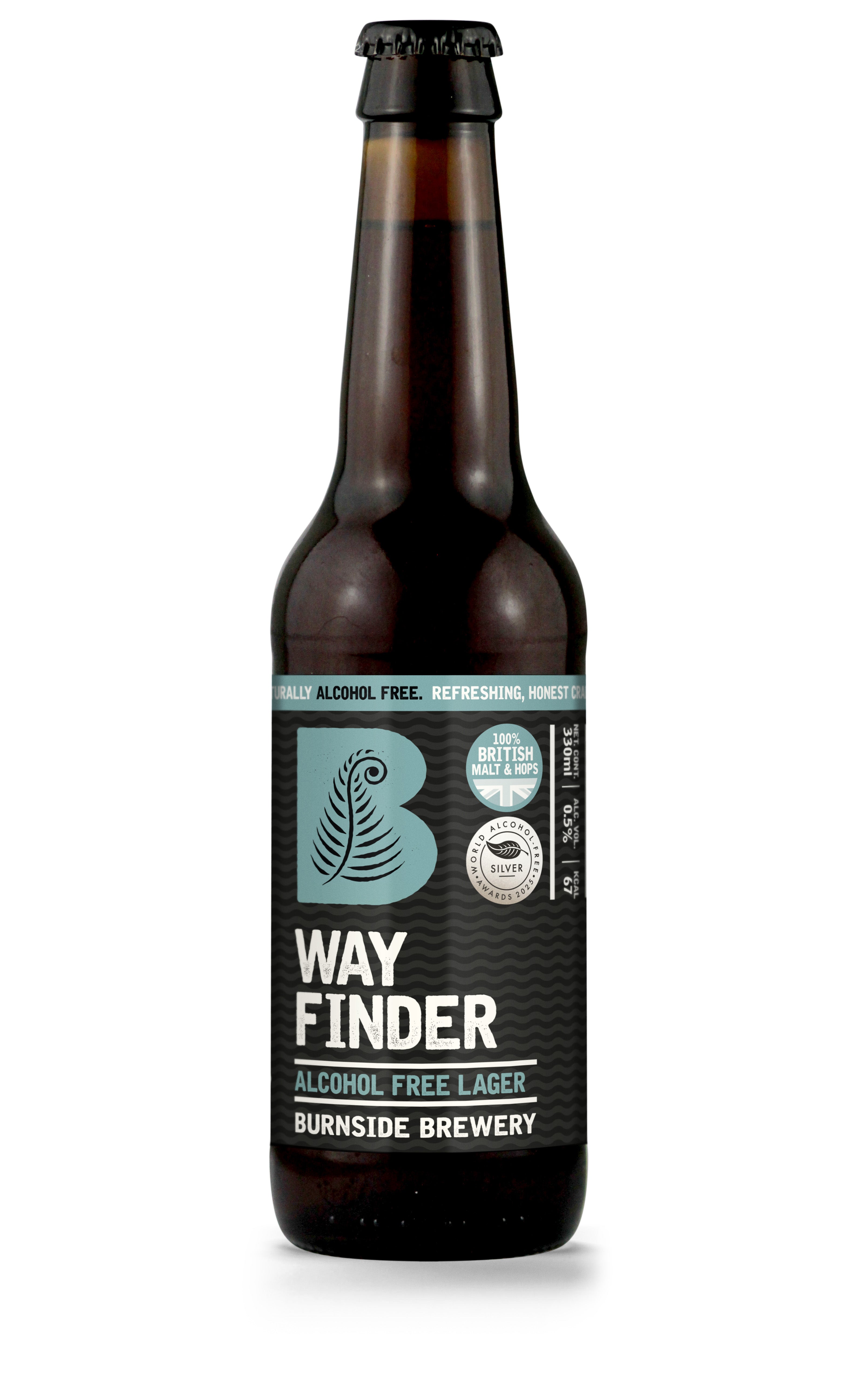 Burnside Wayfinder Lager alcohol free lager