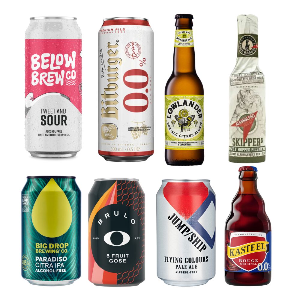 Dry Drinker's No and Low Alcohol Beer Discovery Subscription