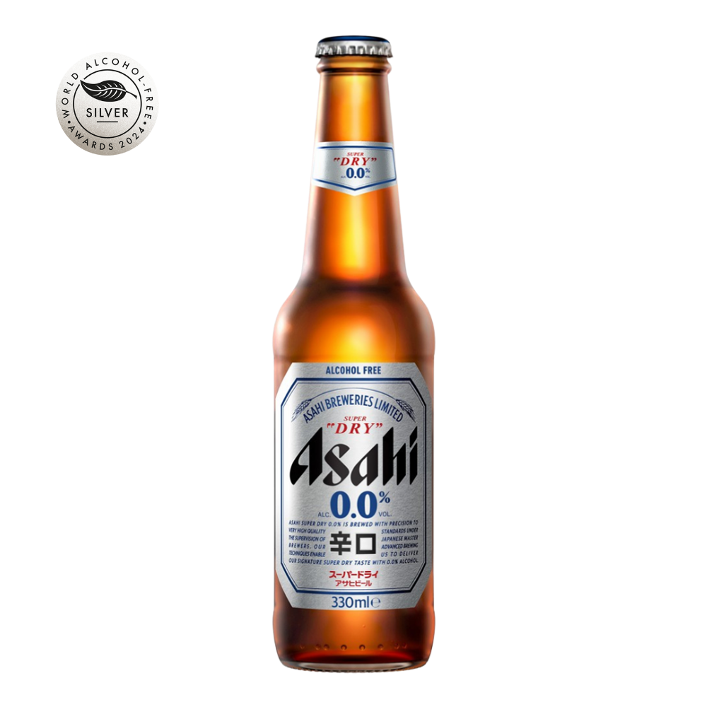 Asahi Super Dry 0.0 Alcohol Free Beer - Japanese Alcohol Free Lager