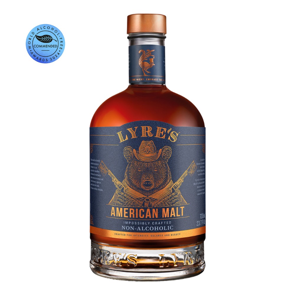 Lyres American Malt - Alcohol Free - American Whiskey Style