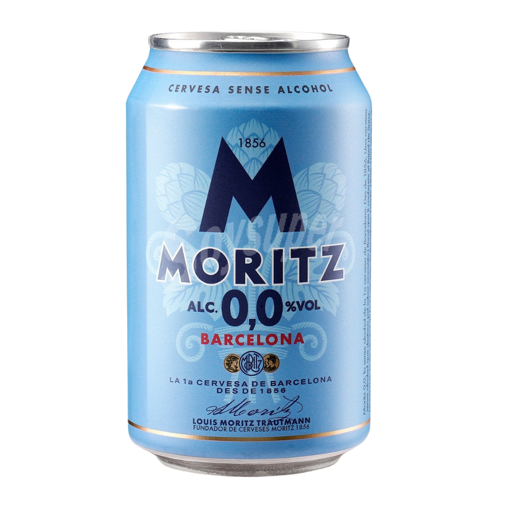 Aigua De Moritz Spanish Sugar Free No Alcohol Beer [Cans]