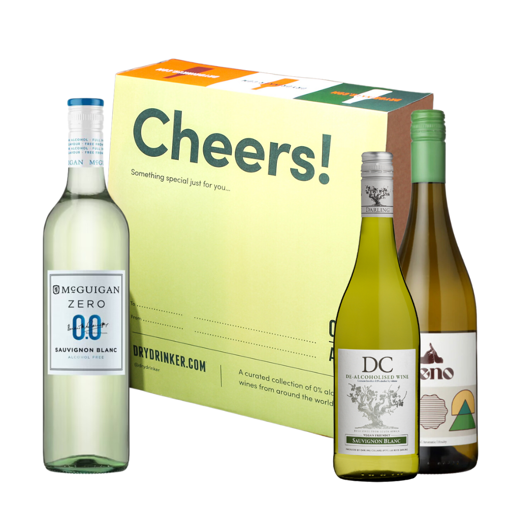 Dry Drinker's Low Alcohol White Wine Gift Box Set