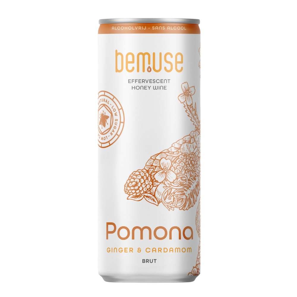 Bemuse Pomona Brut - Alcohol Free Honey Wine Can