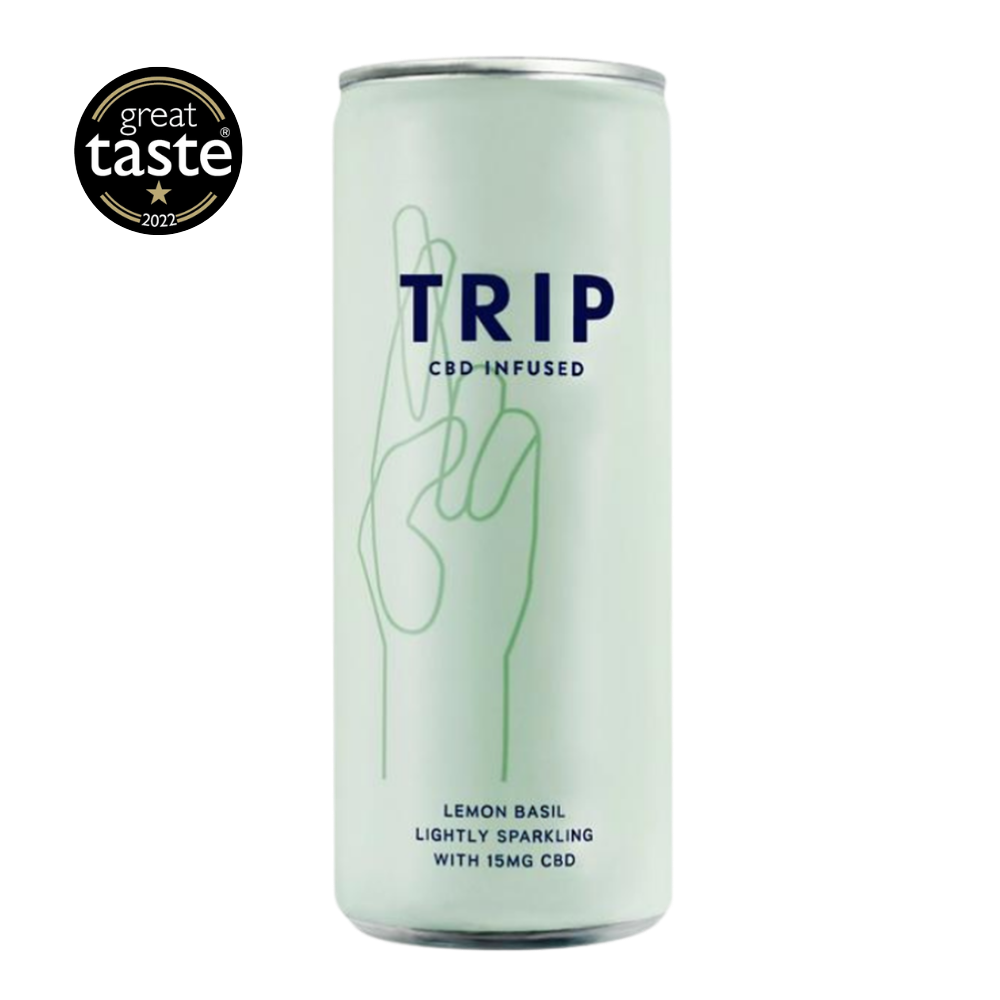 Trip Lemon and Basil - Alcohol Free CBD Infused Drink