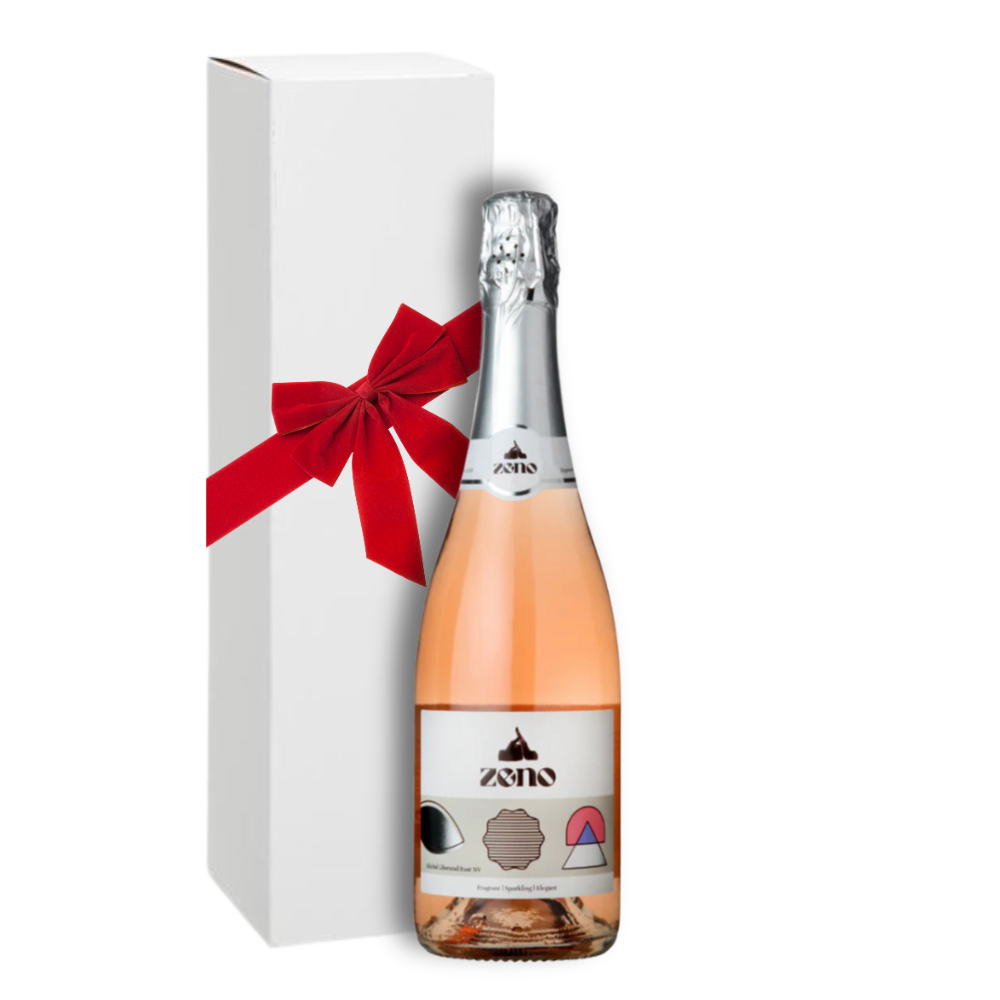 ZENO Alcohol Liberated Sparkling Rosé with Premium Wine Gift Box