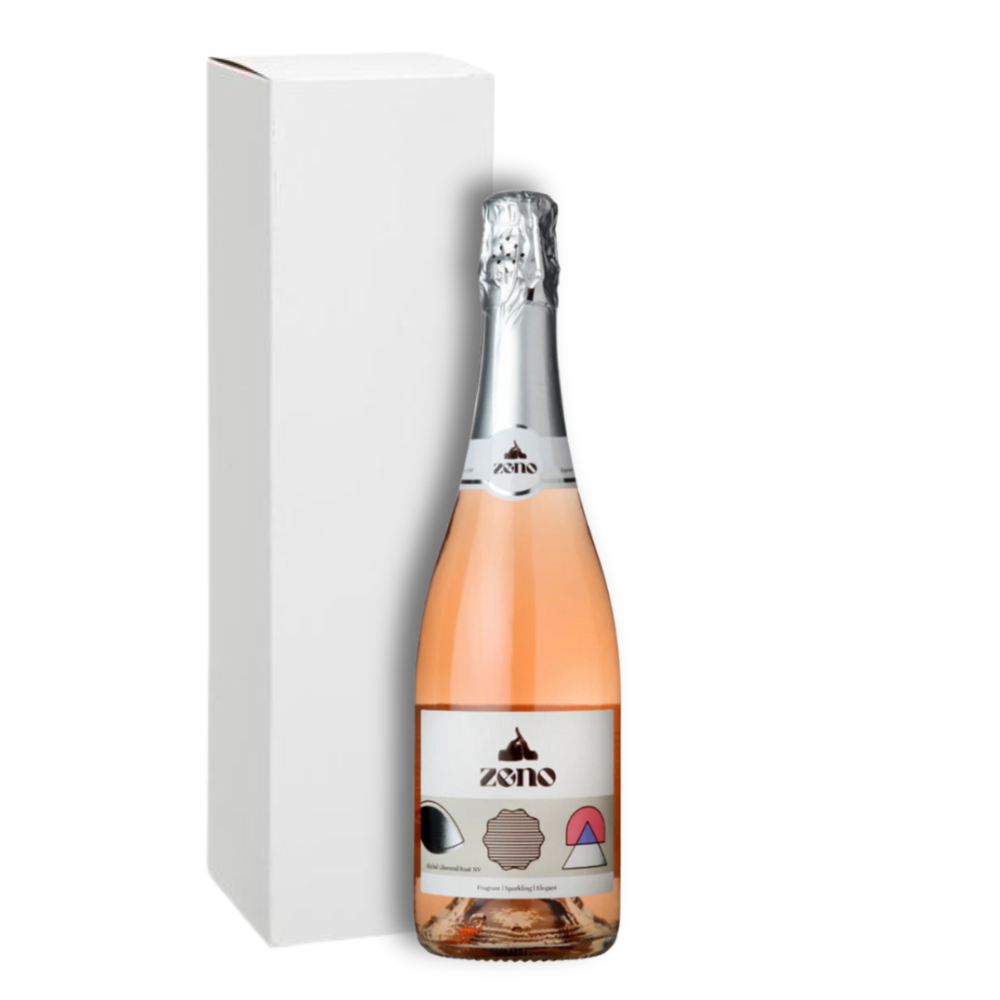 ZENO Alcohol Liberated Sparkling Rosé with Premium Wine Gift Box