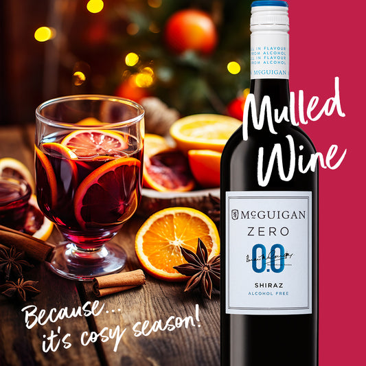 Mulled Wine Recipe With McGuigan Zero Shiraz NV - Alcohol Free Red Wine