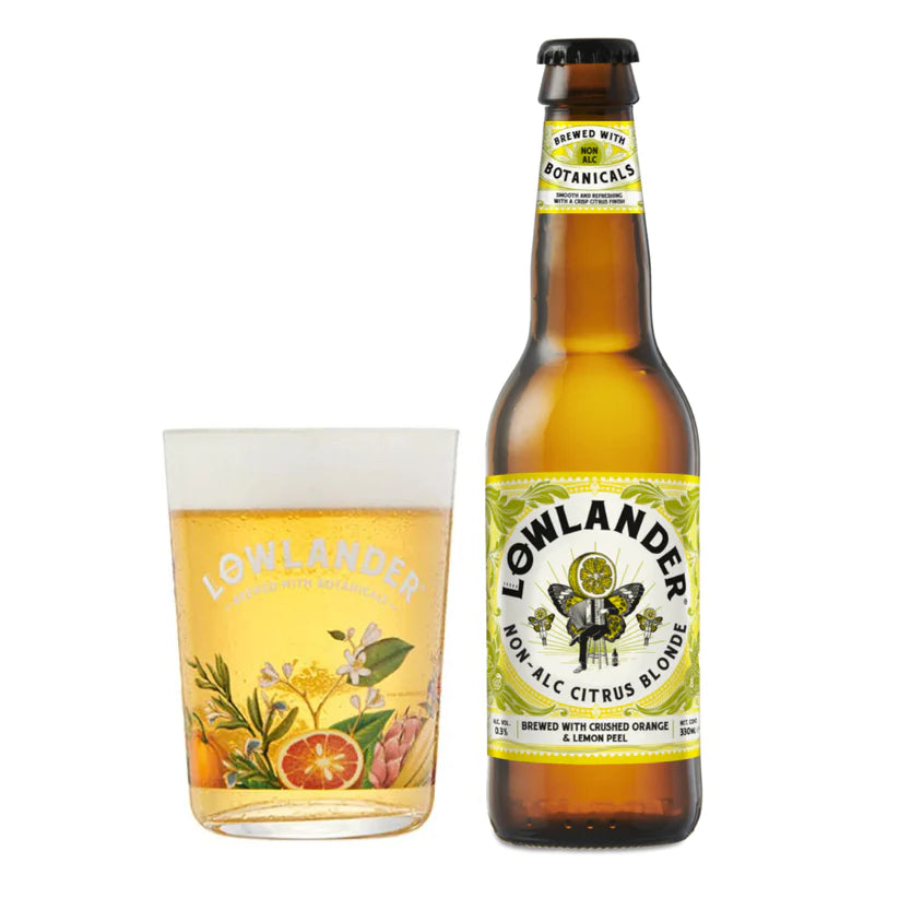 Lowlander Non-ALC Citrus Blonde - Non Alcoholic Citrus Blonde