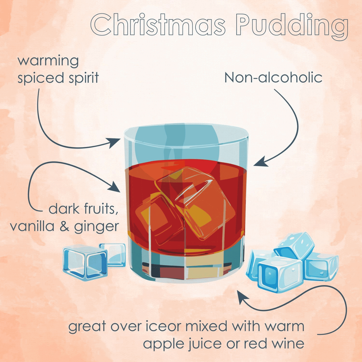 Anon Christmas Pudding - Festive Non Alcoholic Spirit
