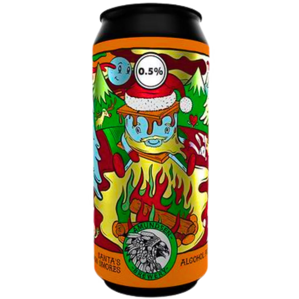 Amundsen Santa’s Cinnamon S’mores 0.5% – Alcohol Free Pastry Stout