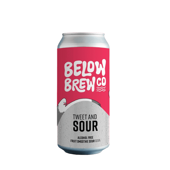 Below Brew Co (Lowtide Brewing) Tweet & Sour - Low Alcohol Smoothie Sour Beer