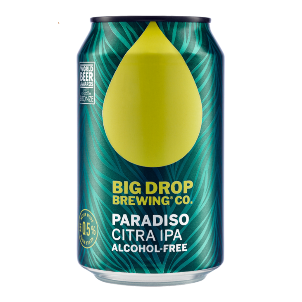 Big Drop Paradiso Citra Pale Ale alcohol free pale ale