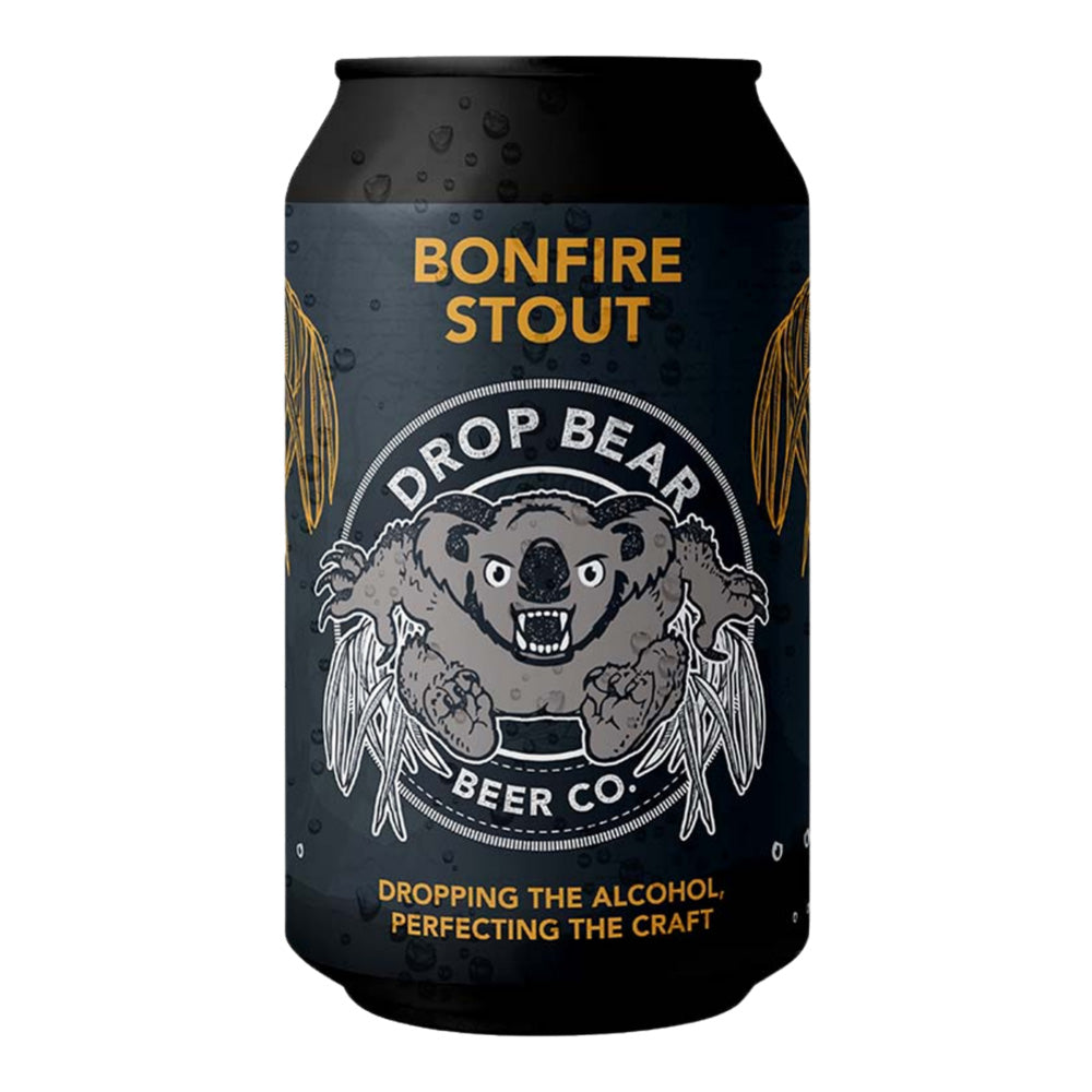 Drop Bear Bonfire Stout alcohol free stout