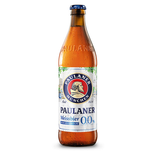 Paulaner Wheat Beer Hefe-Weißbier  - Alcohol Free German Beer