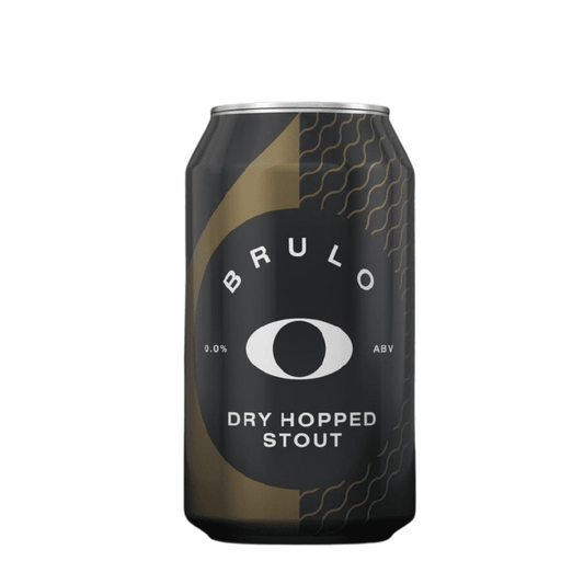 Brulo Dry Hopped Stout - Alcohol Free Stout