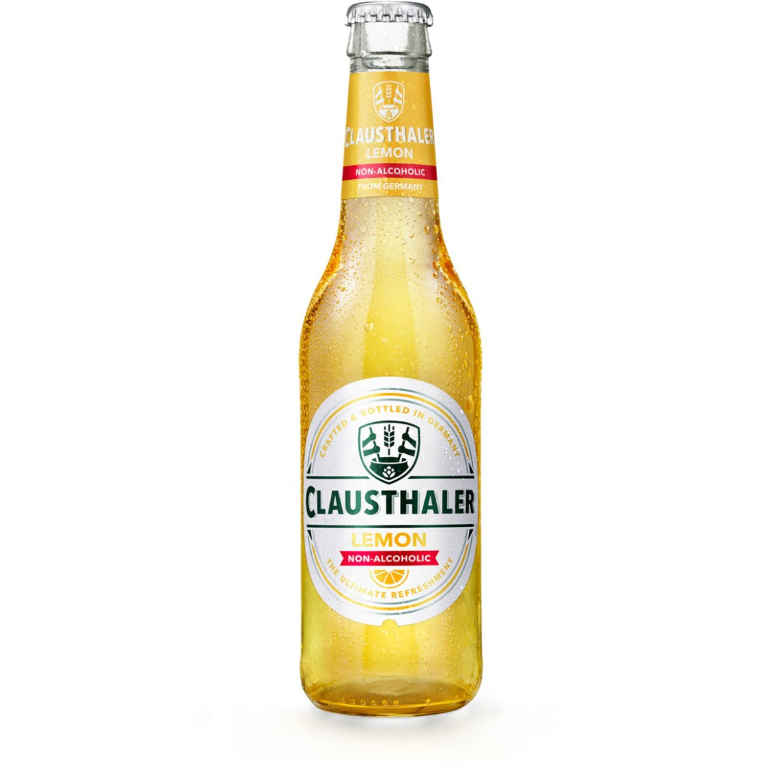 Clausthaler Lemon alcohol free lager
