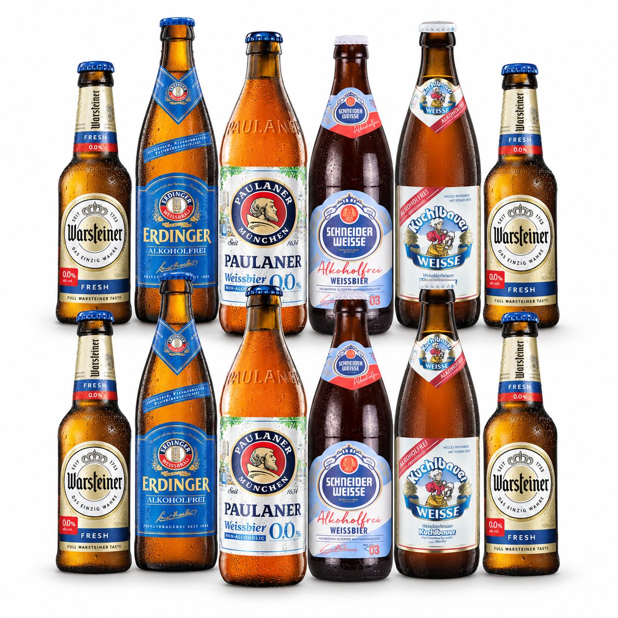German Grill Box: 12 Alcohol Free German Beers with Warsteiner BBQ Tongs
