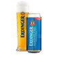 Erdinger Alcohol Free Alkoholfrei German Wheat Beer + Free Glass