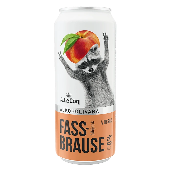 A. Le Coq Fassbrause Peach – Alcohol Free Peach Radler