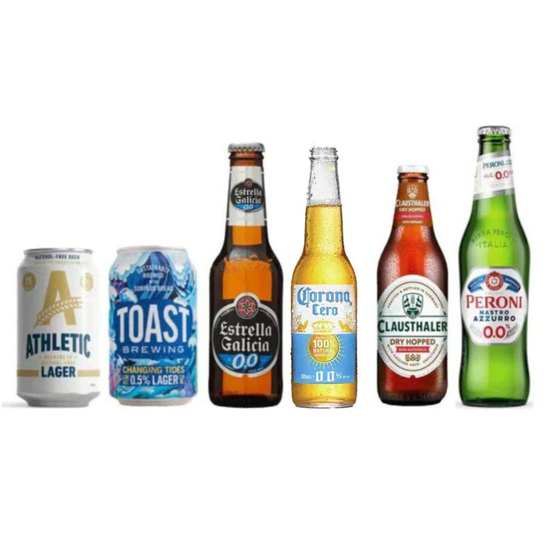 Dry Drinker's Low Alcohol Lager Favourites Case
