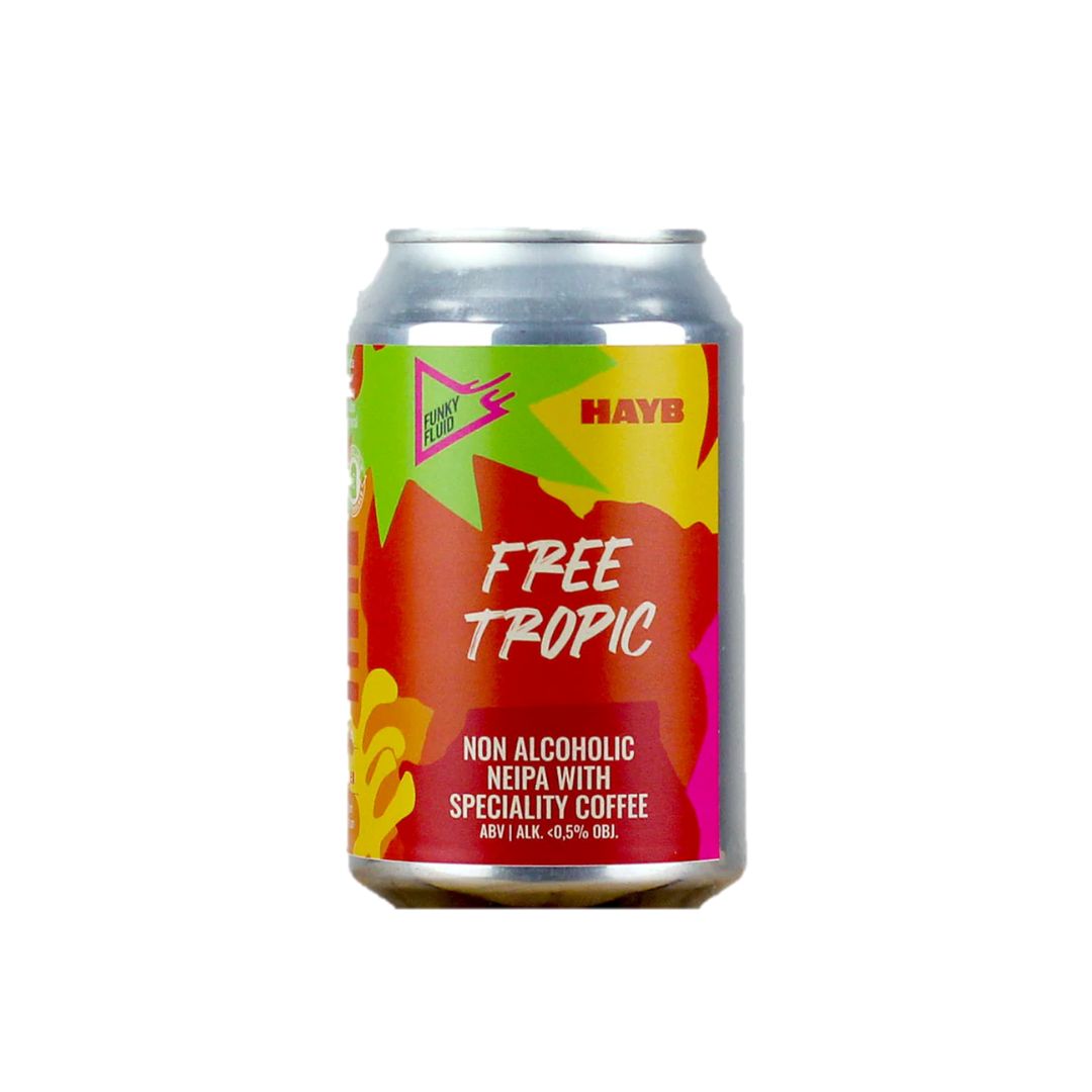 Funky Fluid and HAYB - Free Tropic Non Alcoholic NEIPA