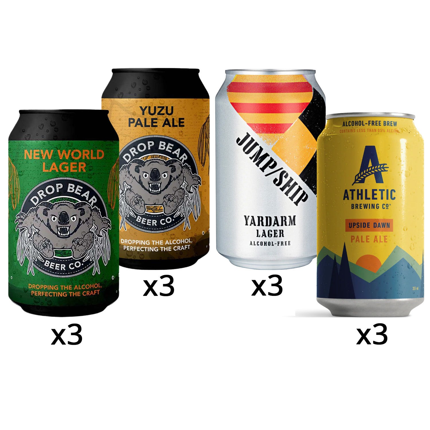 Dry Drinker's Gluten Free Non Alcoholic Beer Mixed Case