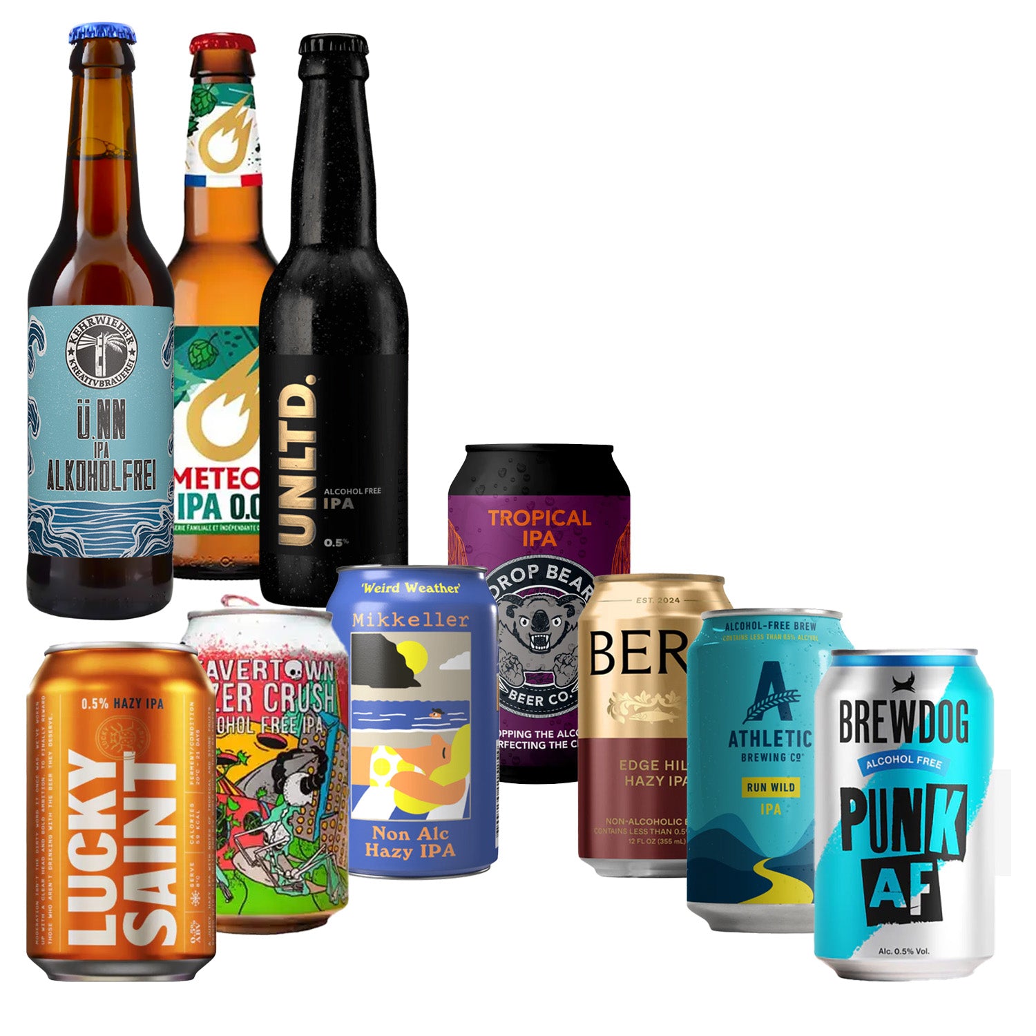 Dry Drinkers Non Alcoholic IPA Mixed Case