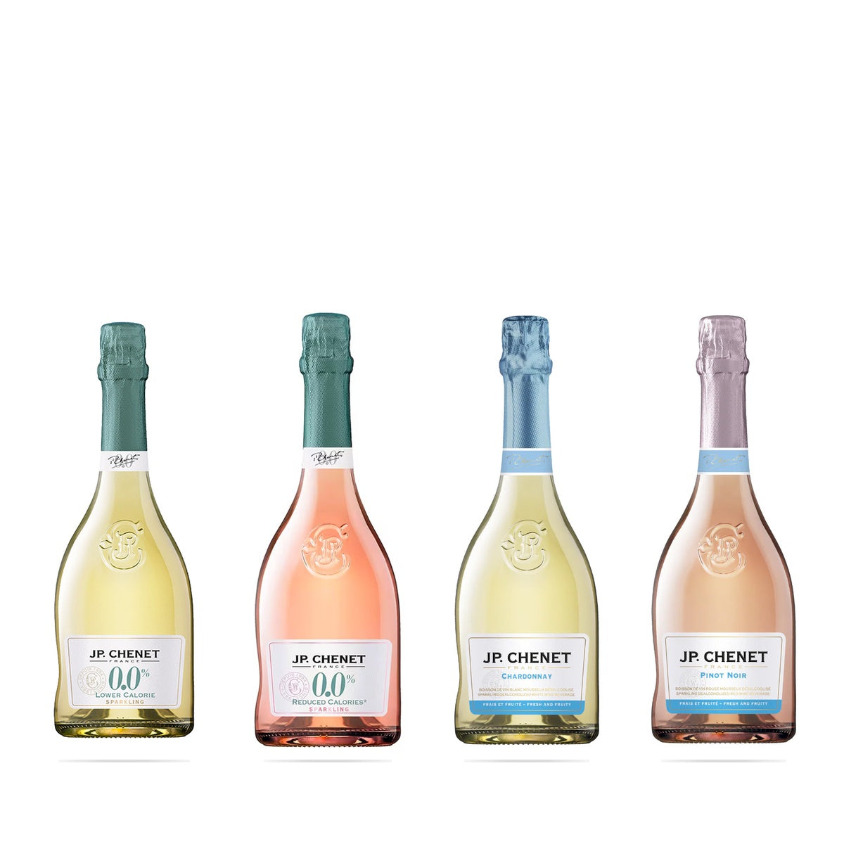 JP Chenet Sparkling Collection Alcohol Free Sparkling Wine Box 4 x 750ml