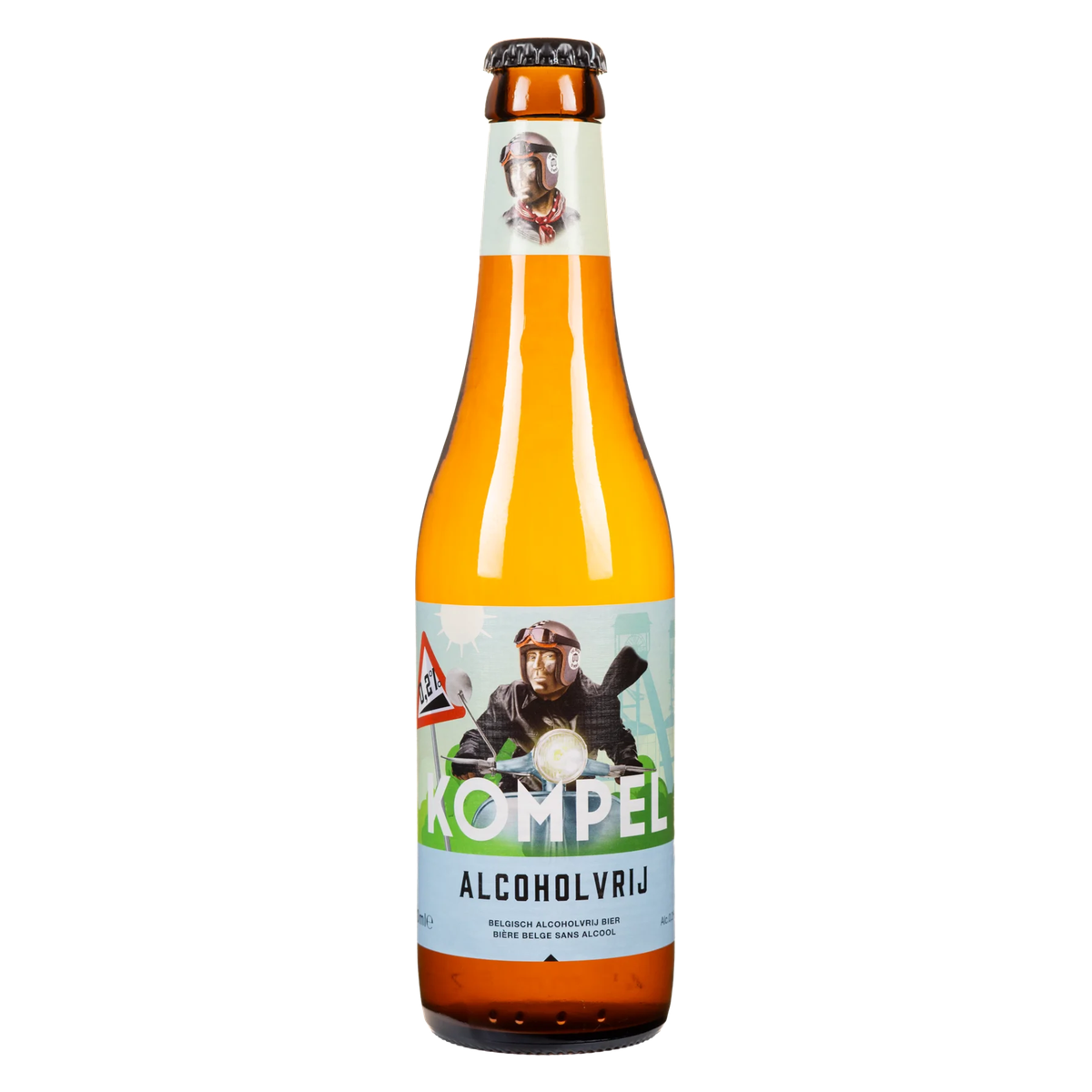 Kompel Alcoholvrij - Belgian Alcohol Free Blonde Beer