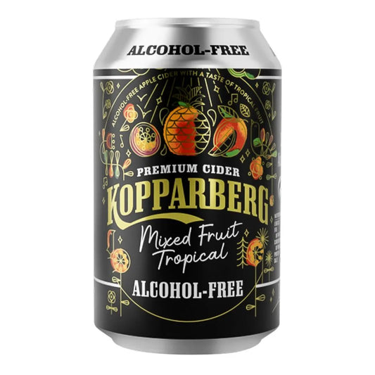 Kopparberg Mixed Fruit Tropical Cider - Non Alcoholic Cider [Cans]