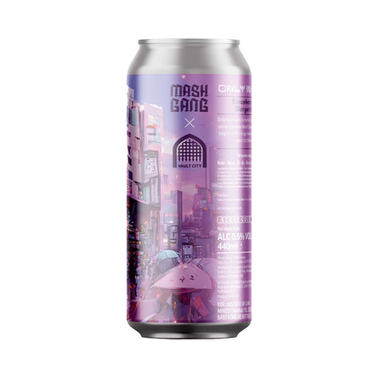Mash Gang X Vault City – Only In Dreams – Non Alcoholic Strawberry Jalapeno Sour