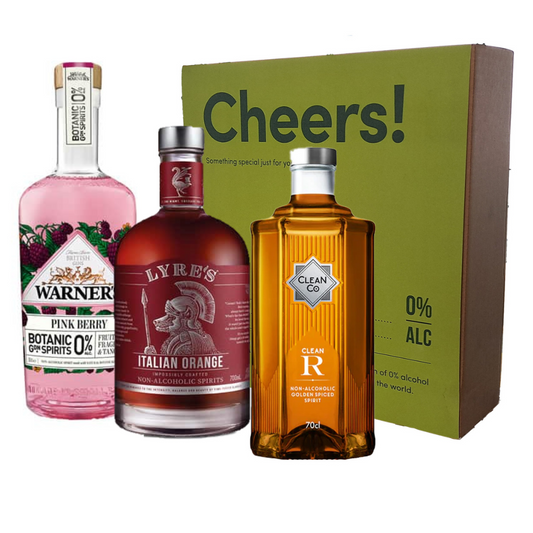 Dry Drinker's 0.0% ABV Alcohol Free Spirits Gift Box Set