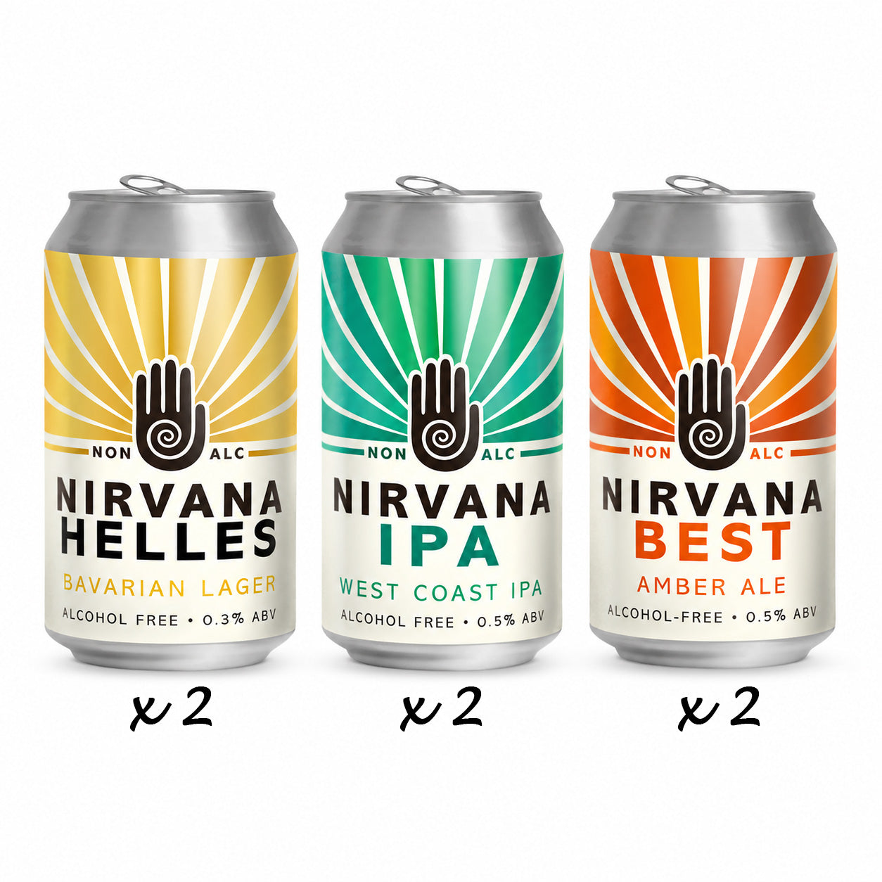 Nirvana Classic Craft - Alcohol Free Beer Mixed Case