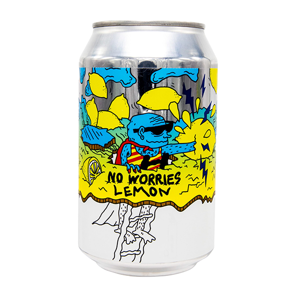 Lervig No Worries Lemon Pale Ale - Non Alcoholic IPA