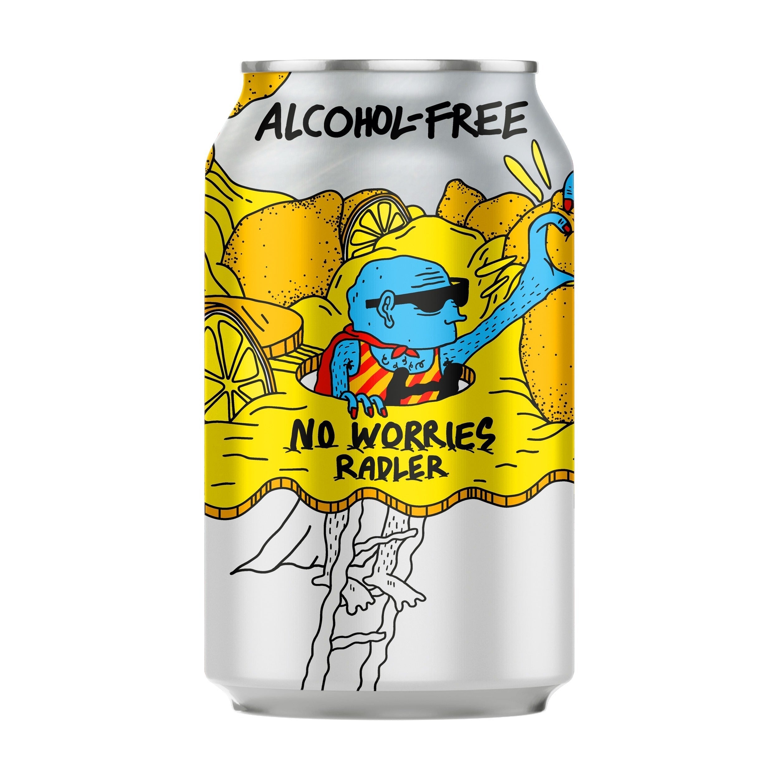 Lervig No Worries Radler – Alcohol Free Beer