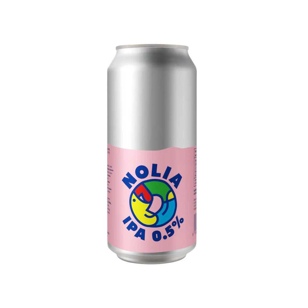 Beak Nolia IPA alcohol free hazy ipa