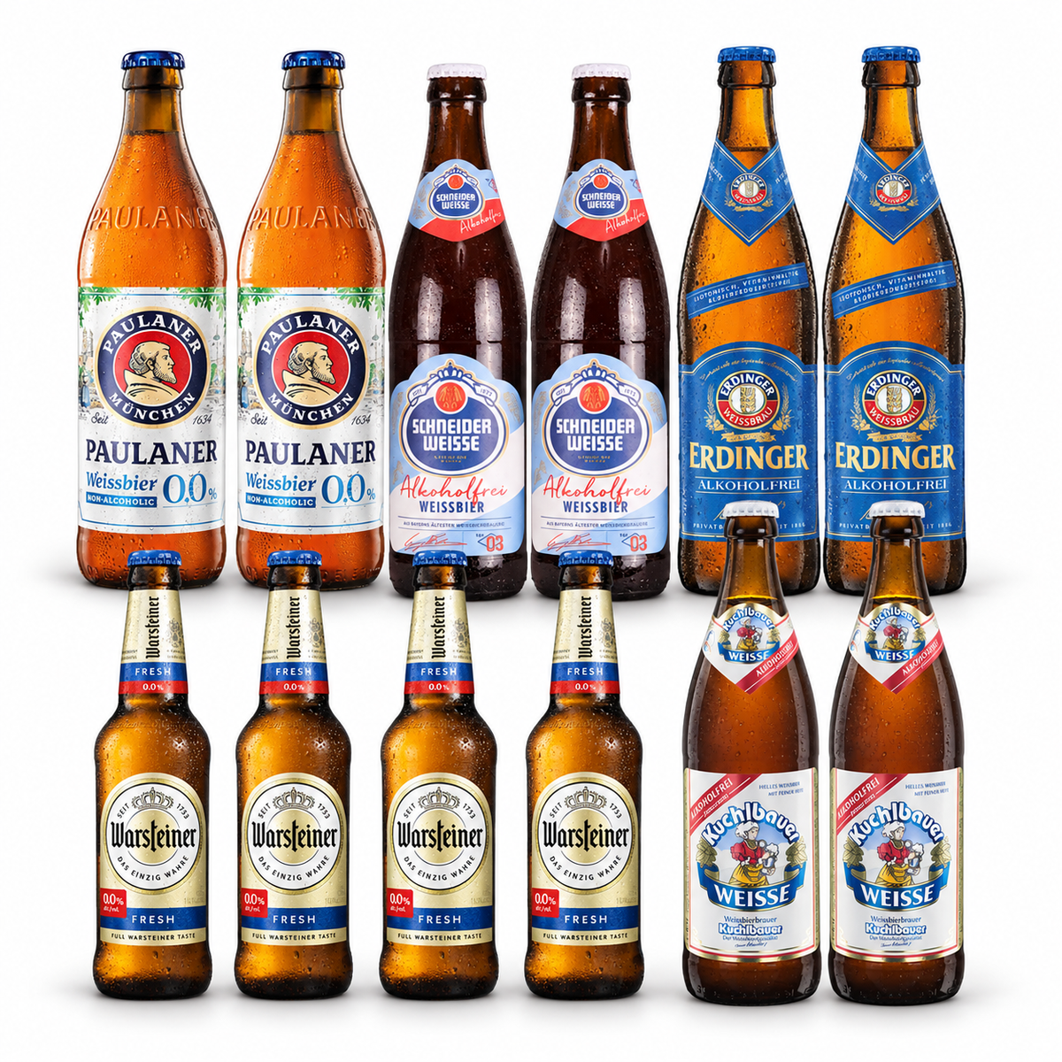 German Grill Box: 12 Alcohol Free German Beers with Warsteiner BBQ Tongs