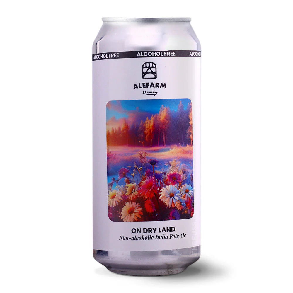 Alefarm On Dry Land IPA alcohol free hazy ipa